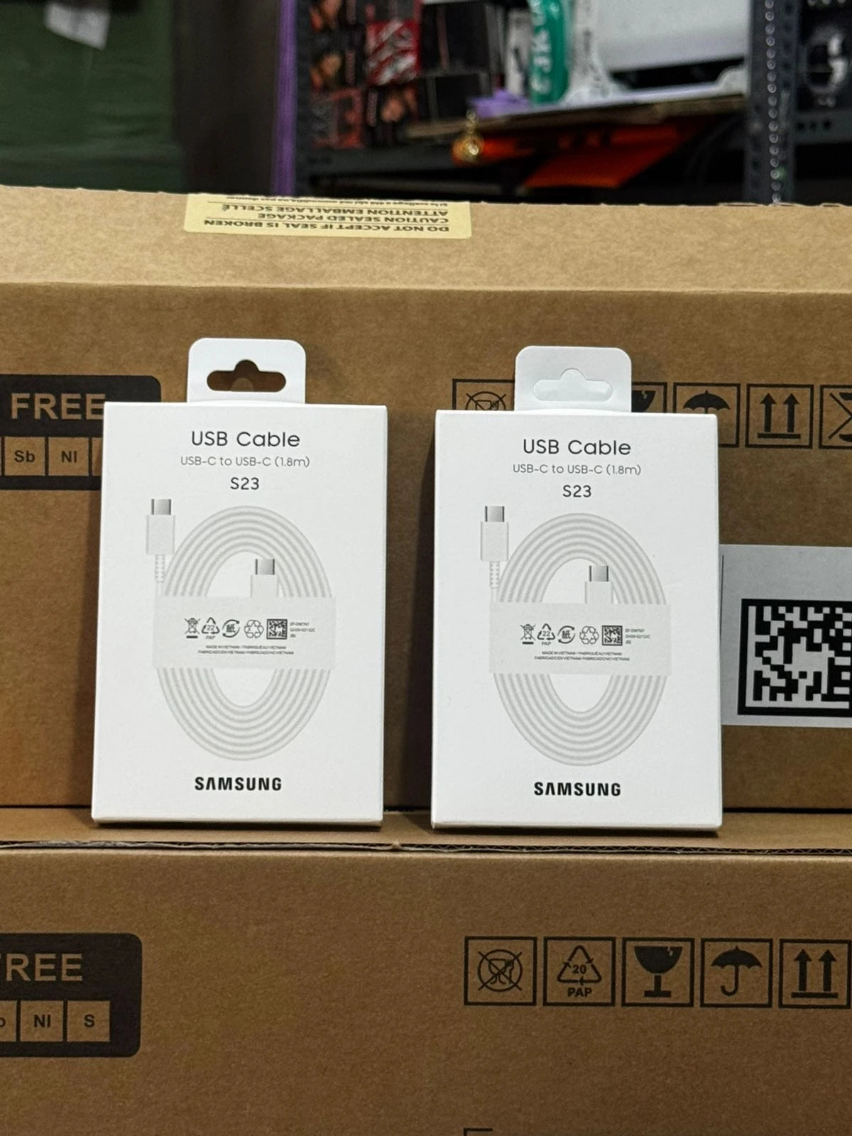 S23 (Usb-C To Usb-C) Og 1.8m Cable