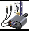 120w – 4 in 1 Car Charger