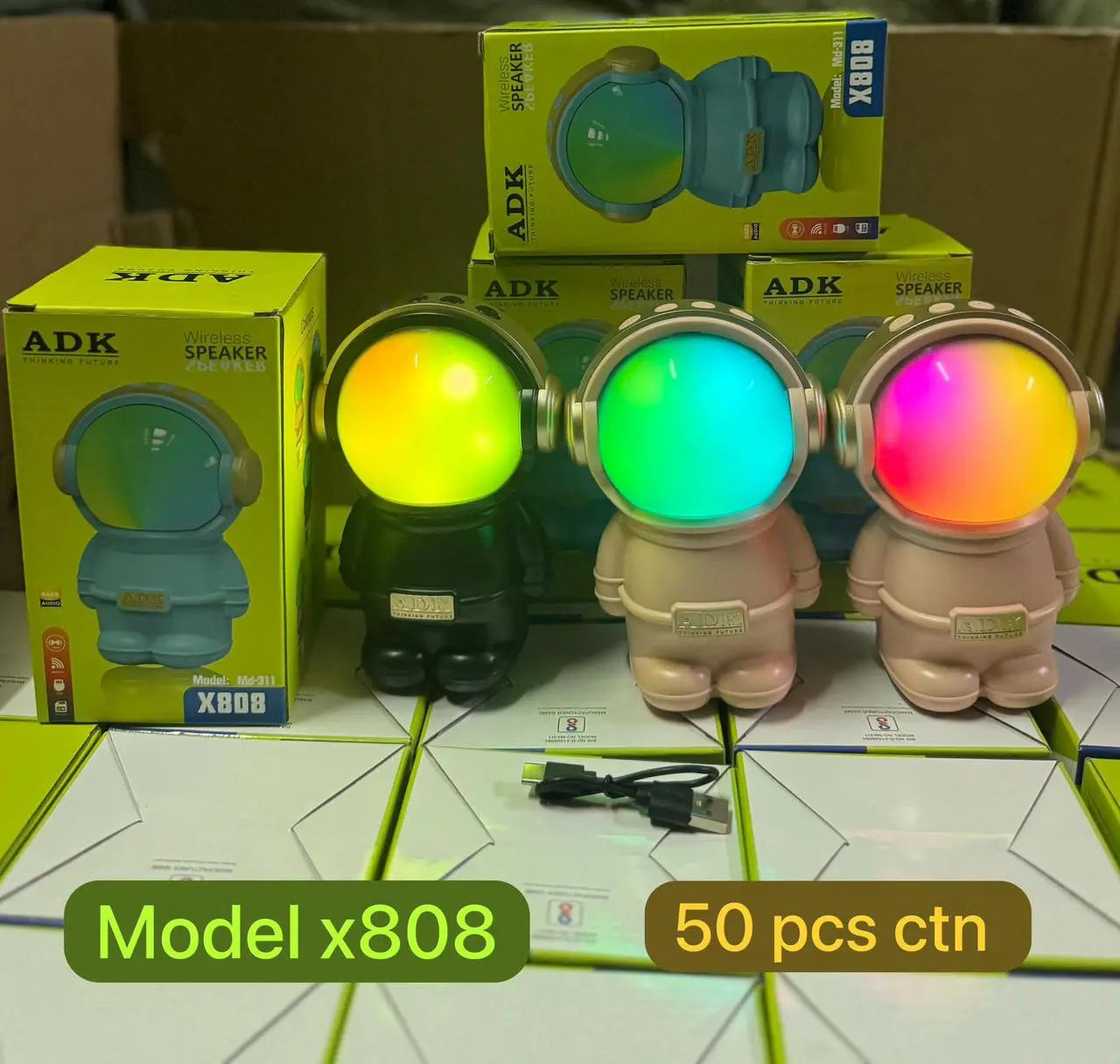 Adk X808 Astronaut RGB Speaker