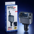 120w – 5 in 1 Car Charger