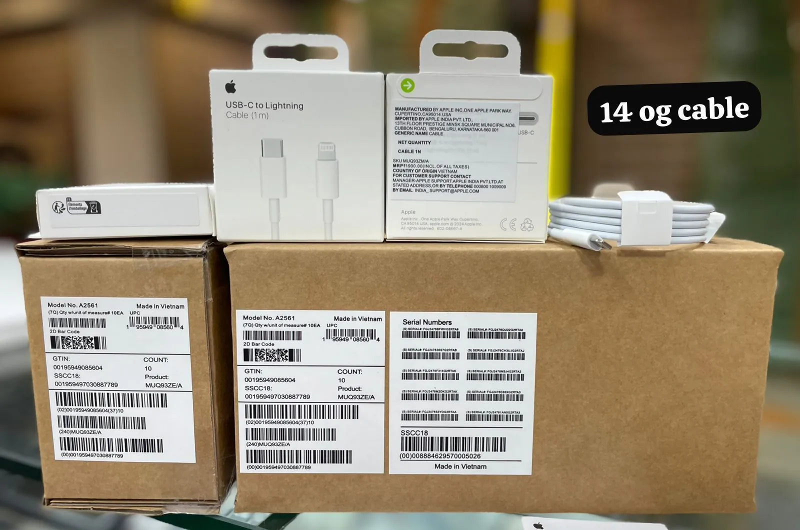 iFone 14 Og (C to Lightning) Cable – Master Quality