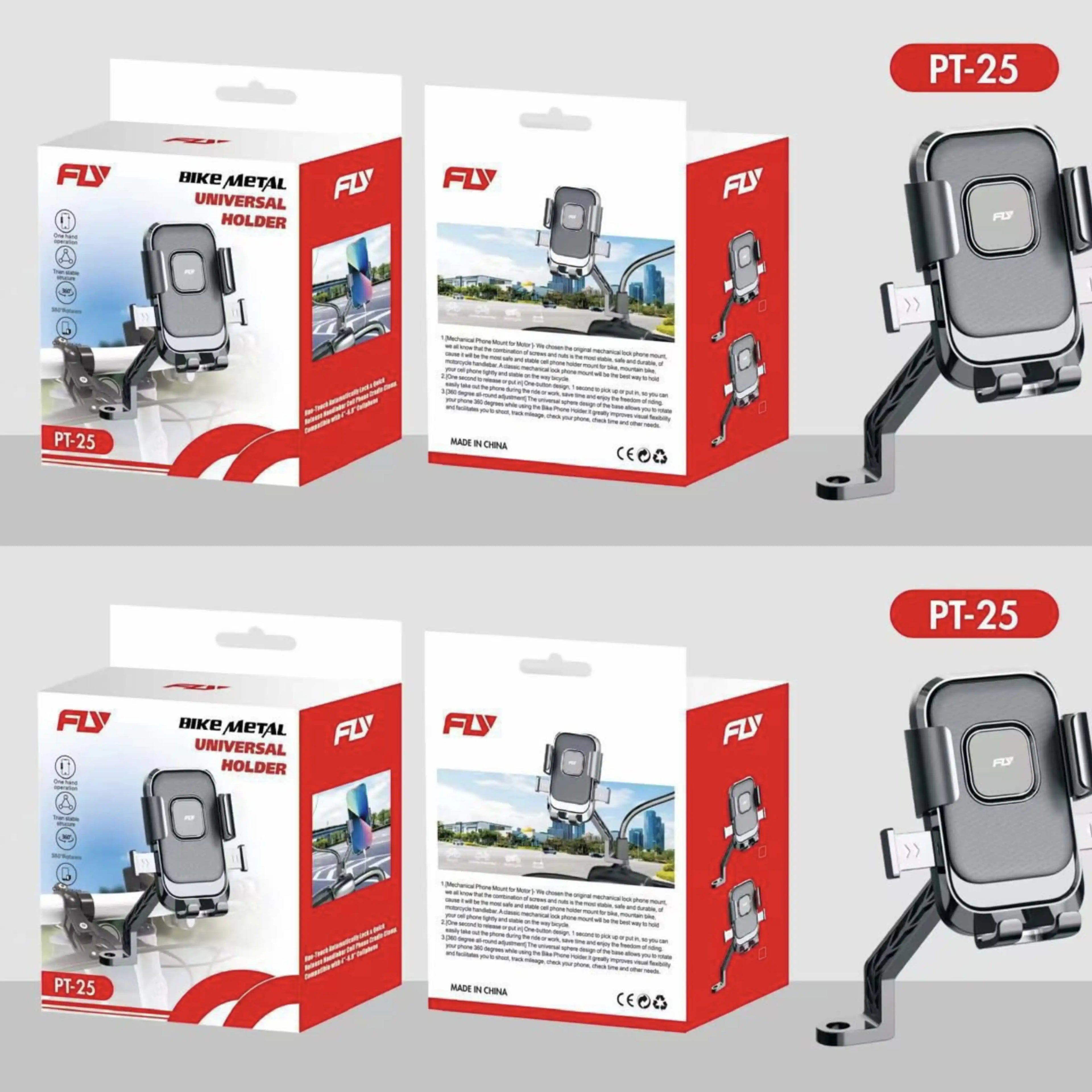 Fly Pt-25 Metal Mobile Stand For Bike/Scooter