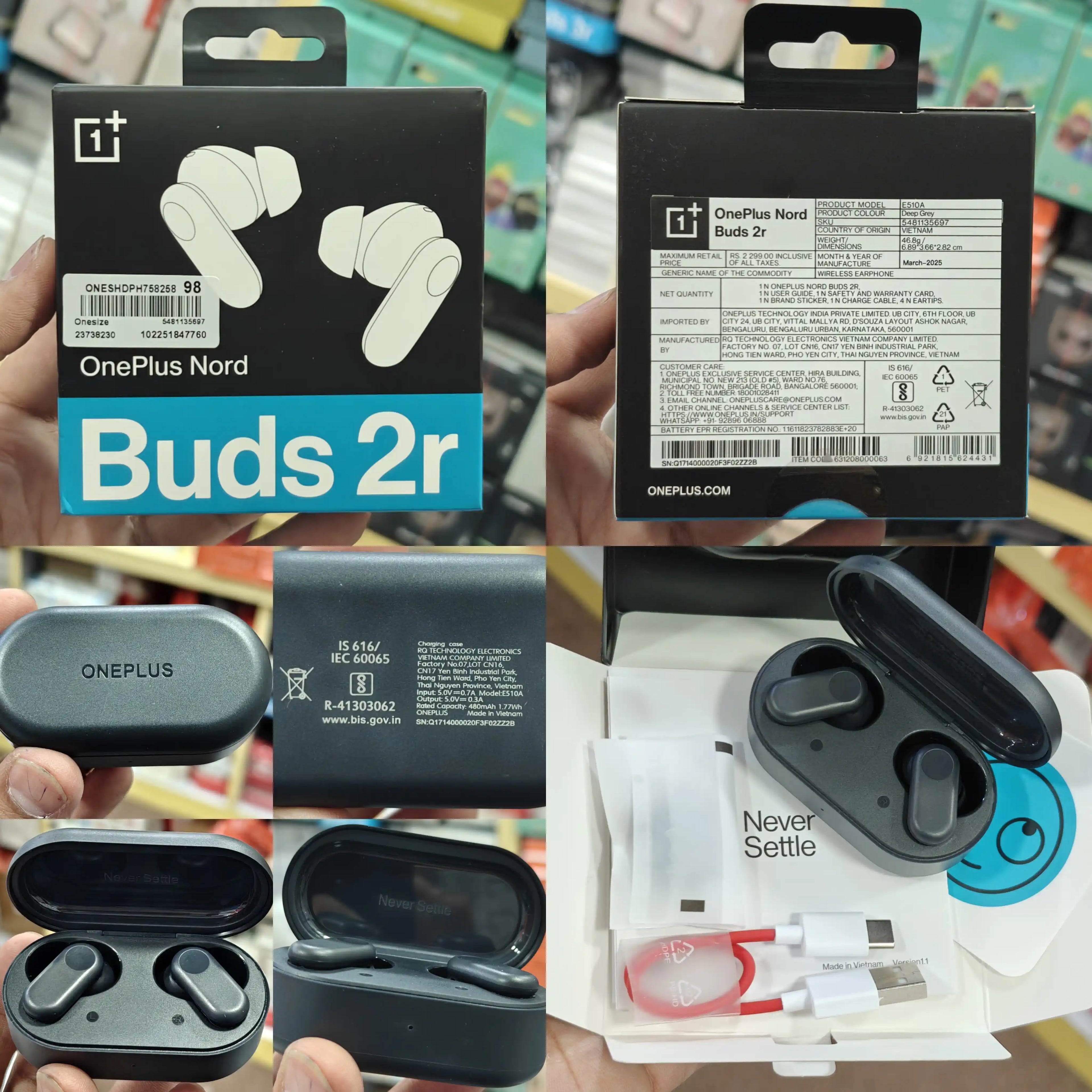 1+ Nord Buds 2r Og ( Serial Number Working ) Earbuds