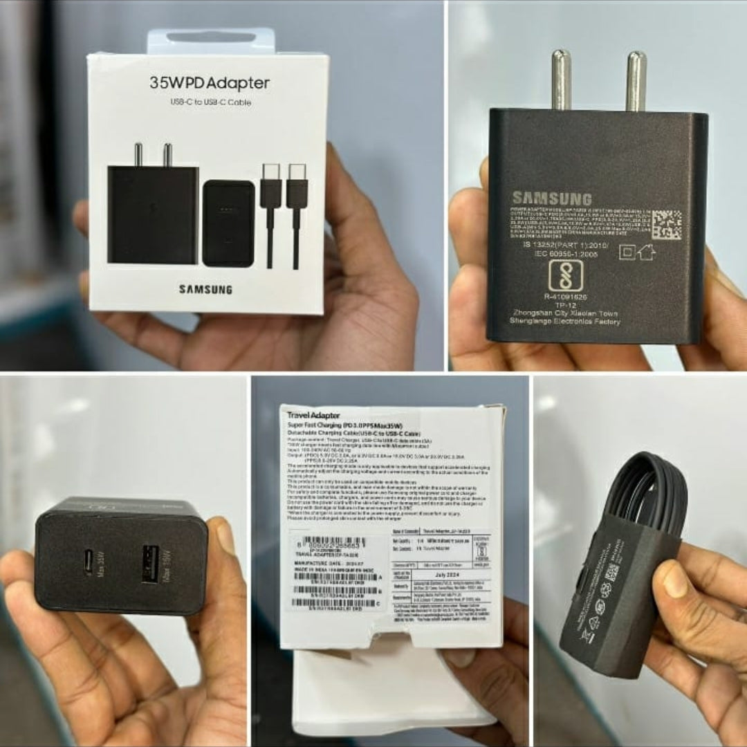 Svmsung 35w Power Adaptor With Usb-C Cable